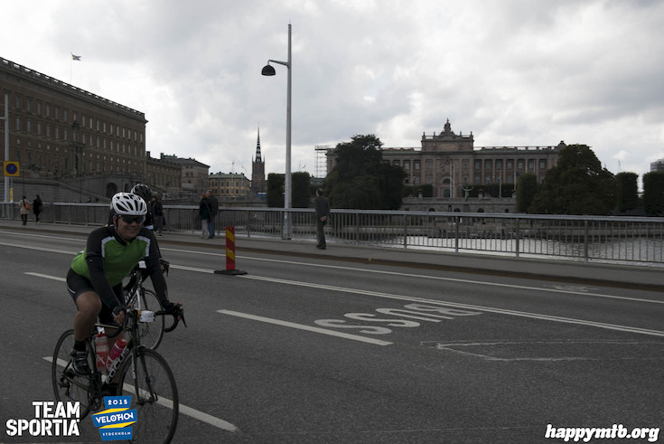 Bild från Velothon Stockholm 2015 - Slottet
