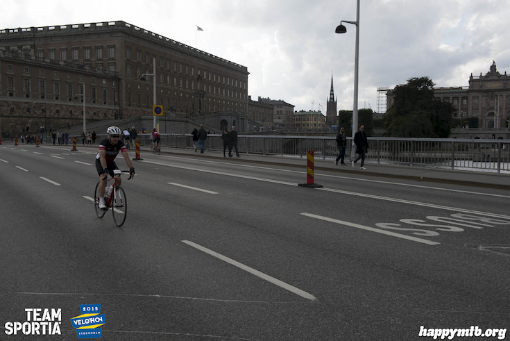 Bild från Velothon Stockholm 2015 - Slottet