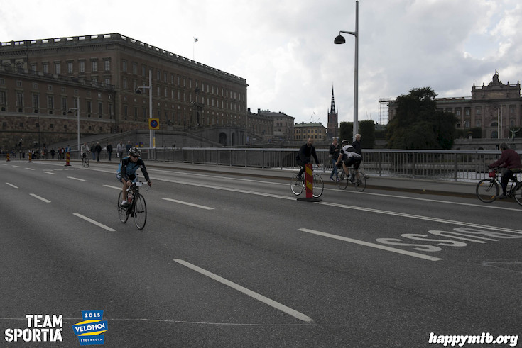 Bild från Velothon Stockholm 2015 - Slottet