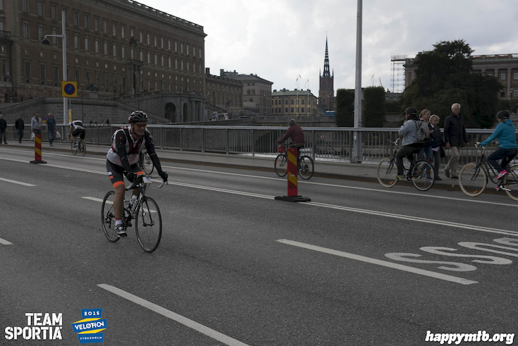 Bild från Velothon Stockholm 2015 - Slottet