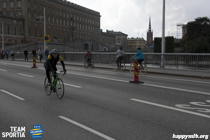 Bild från Velothon Stockholm 2015 - Slottet