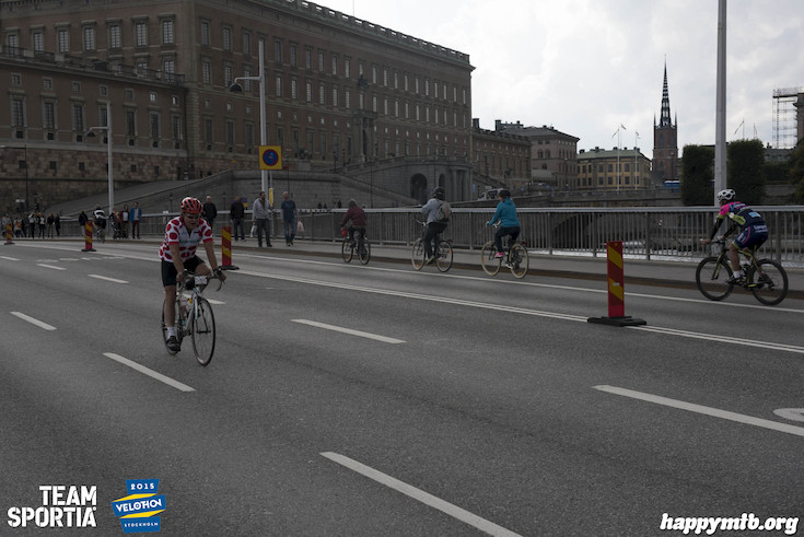 Bild från Velothon Stockholm 2015 - Slottet