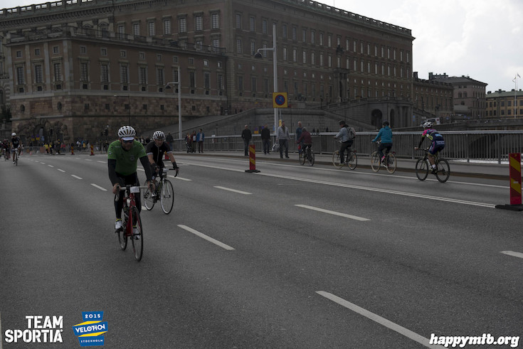 Bild från Velothon Stockholm 2015 - Slottet