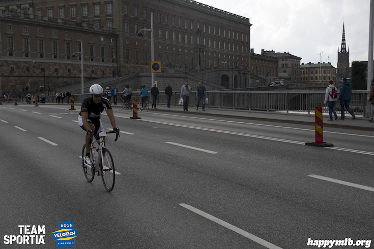 Bild från Velothon Stockholm 2015 - Slottet