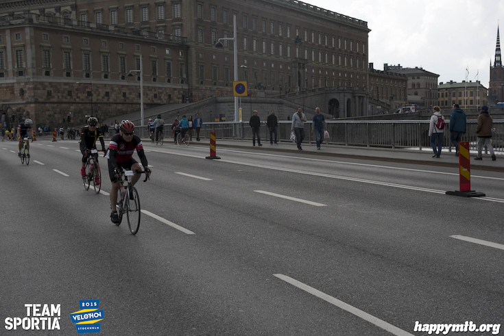 Bild från Velothon Stockholm 2015 - Slottet