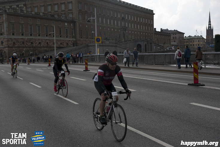 Bild från Velothon Stockholm 2015 - Slottet