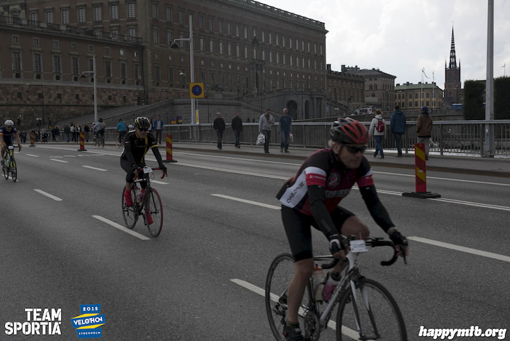 Bild från Velothon Stockholm 2015 - Slottet