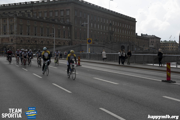 Bild från Velothon Stockholm 2015 - Slottet