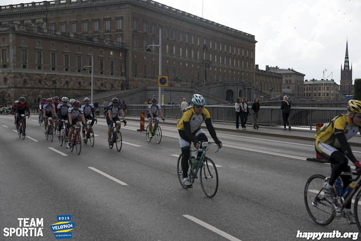 Bild från Velothon Stockholm 2015 - Slottet
