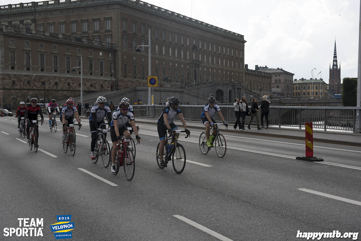 Bild från Velothon Stockholm 2015 - Slottet