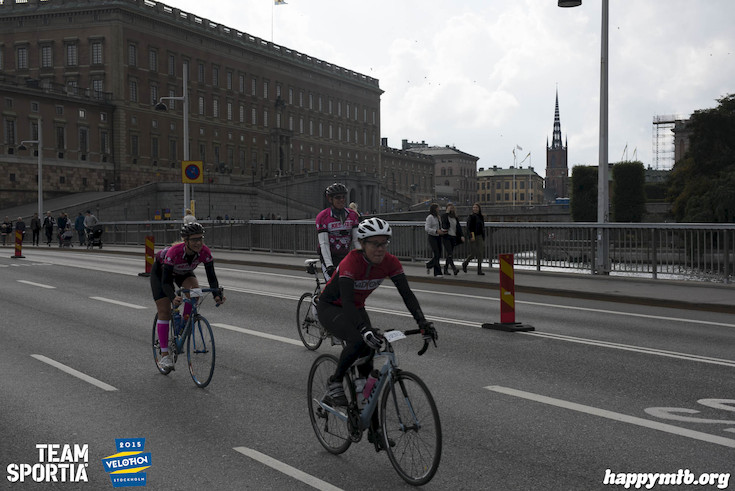Bild från Velothon Stockholm 2015 - Slottet