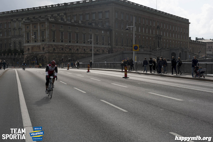 Bild från Velothon Stockholm 2015 - Slottet