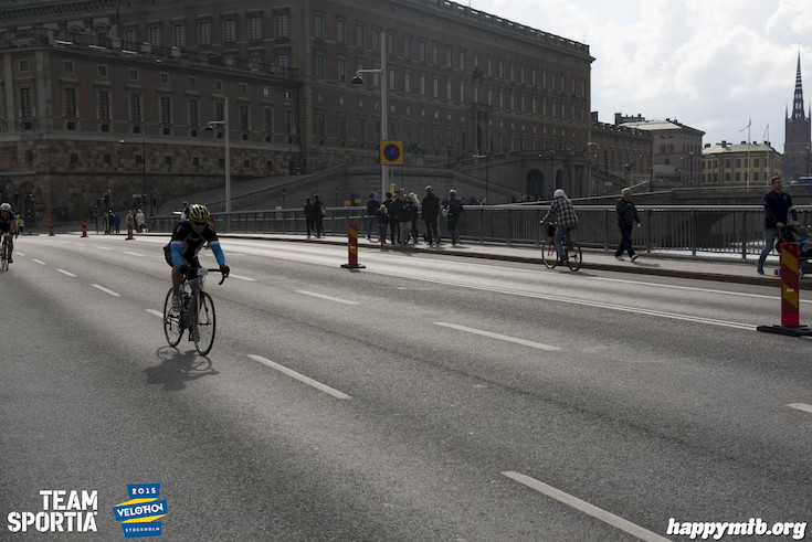 Bild från Velothon Stockholm 2015 - Slottet