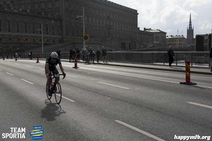 Bild från Velothon Stockholm 2015 - Slottet