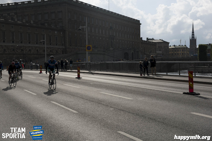 Bild från Velothon Stockholm 2015 - Slottet