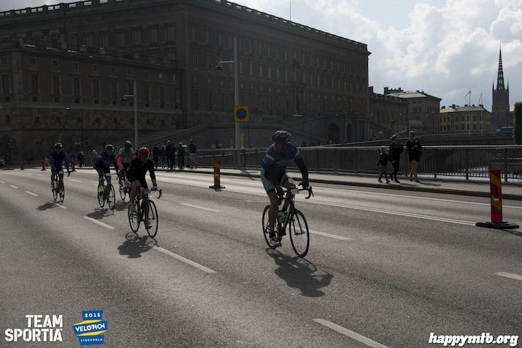 Bild från Velothon Stockholm 2015 - Slottet