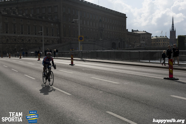 Bild från Velothon Stockholm 2015 - Slottet