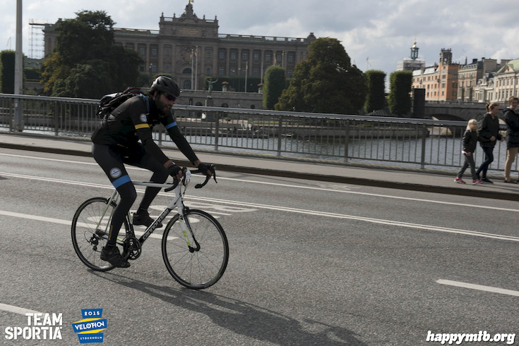 Bild från Velothon Stockholm 2015 - Slottet