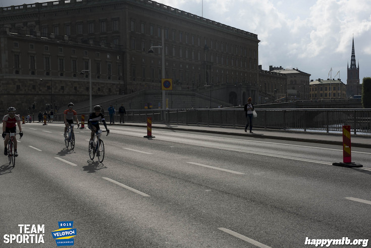 Bild från Velothon Stockholm 2015 - Slottet
