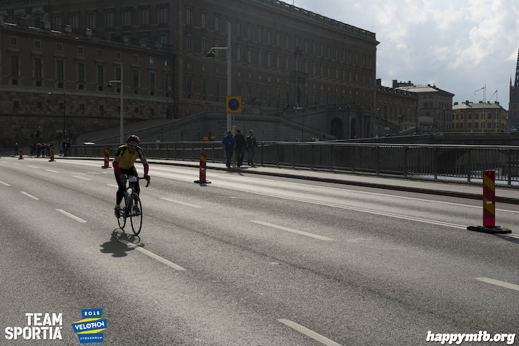 Bild från Velothon Stockholm 2015 - Slottet