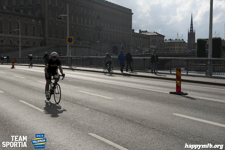 Bild från Velothon Stockholm 2015 - Slottet
