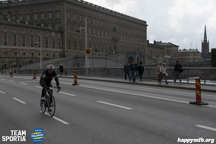 Bild från Velothon Stockholm 2015 - Slottet