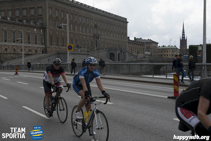 Bild från Velothon Stockholm 2015 - Slottet