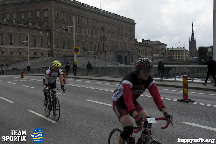 Bild från Velothon Stockholm 2015 - Slottet
