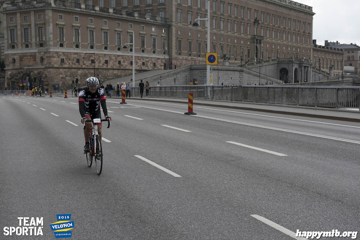 Bild från Velothon Stockholm 2015 - Slottet