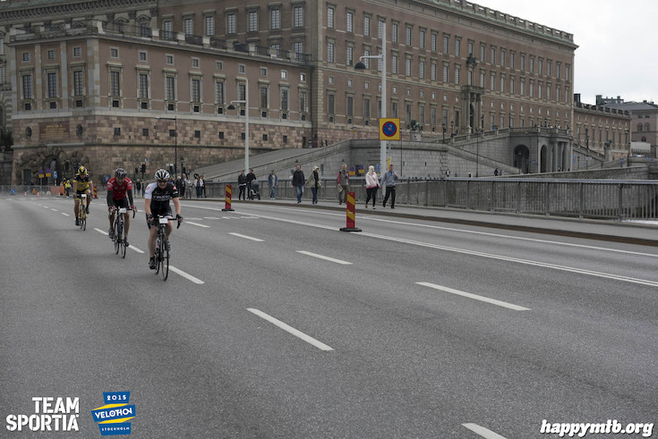 Bild från Velothon Stockholm 2015 - Slottet