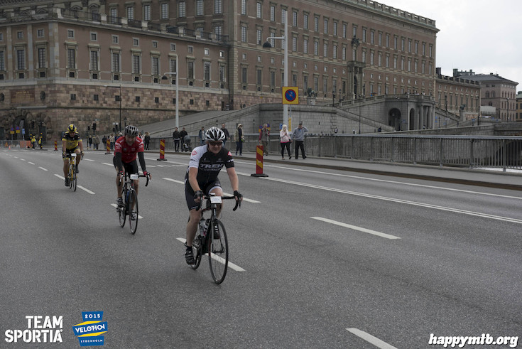 Bild från Velothon Stockholm 2015 - Slottet