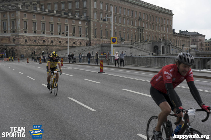 Bild från Velothon Stockholm 2015 - Slottet