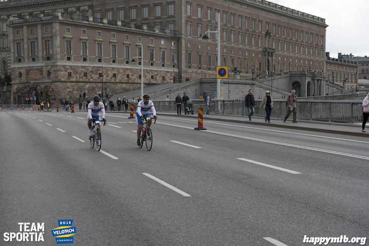 Bild från Velothon Stockholm 2015 - Slottet