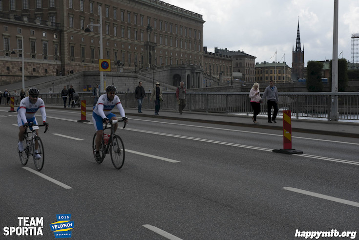 Bild från Velothon Stockholm 2015 - Slottet