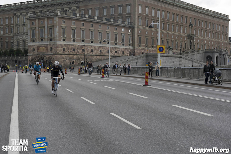 Bild från Velothon Stockholm 2015 - Slottet