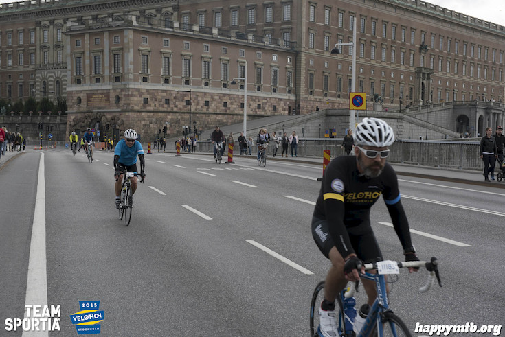 Bild från Velothon Stockholm 2015 - Slottet