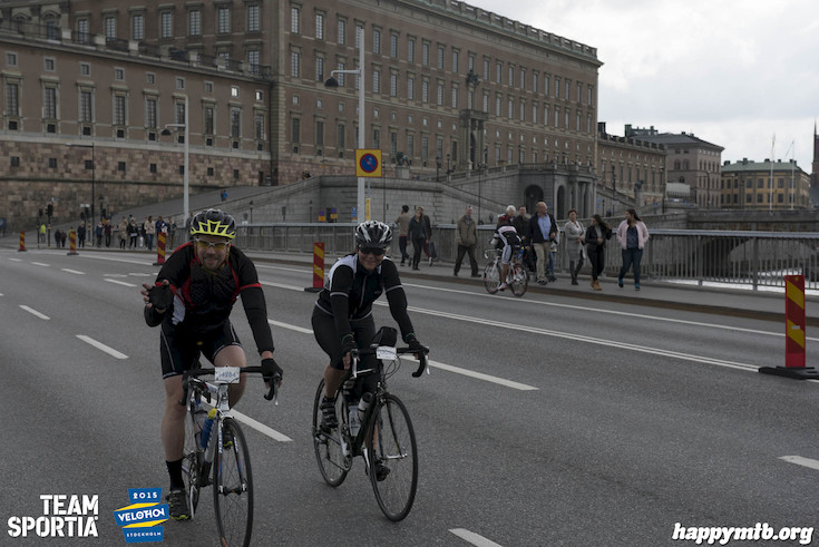 Bild från Velothon Stockholm 2015 - Slottet