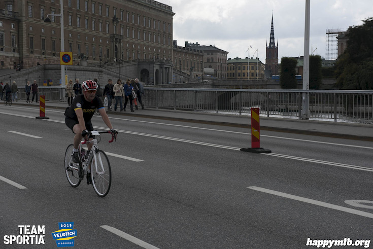 Bild från Velothon Stockholm 2015 - Slottet