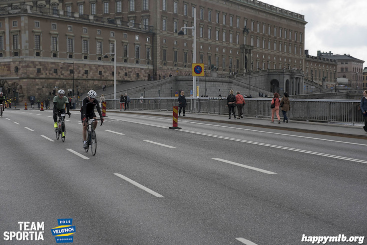 Bild från Velothon Stockholm 2015 - Slottet