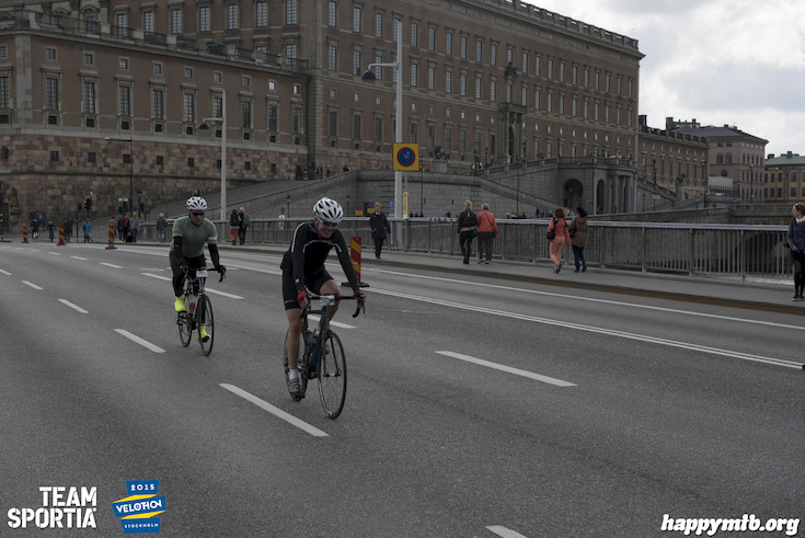Bild från Velothon Stockholm 2015 - Slottet