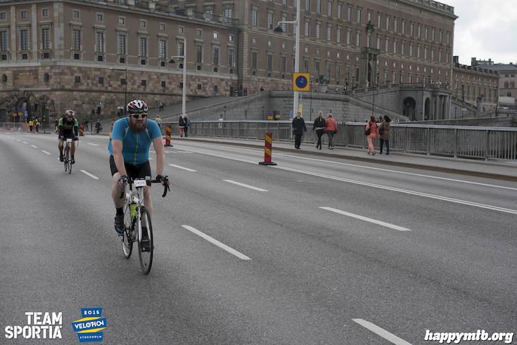 Bild från Velothon Stockholm 2015 - Slottet