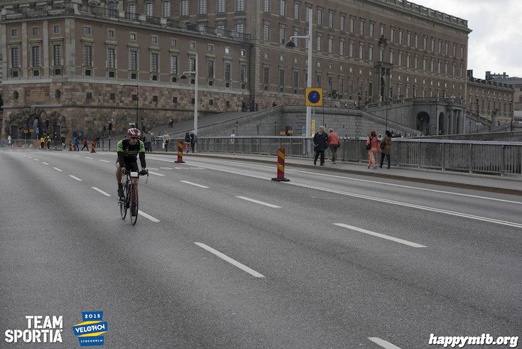 Bild från Velothon Stockholm 2015 - Slottet