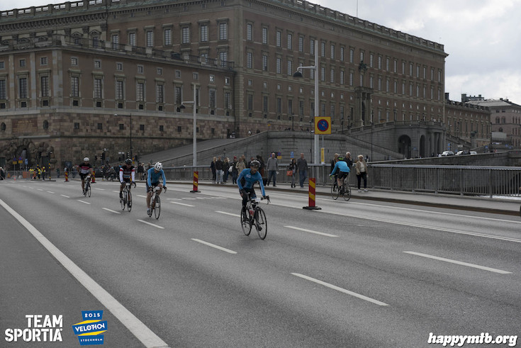 Bild från Velothon Stockholm 2015 - Slottet