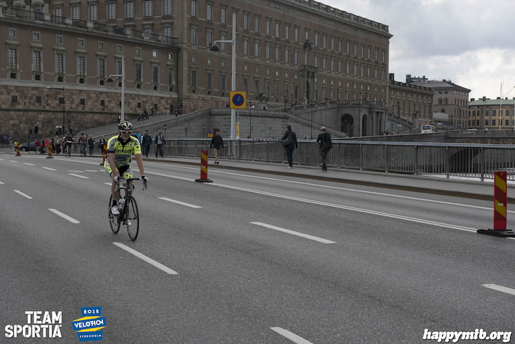Bild från Velothon Stockholm 2015 - Slottet