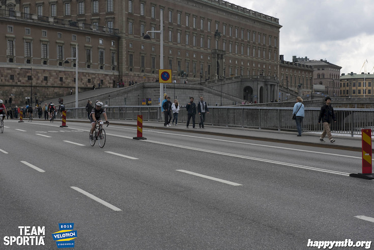 Bild från Velothon Stockholm 2015 - Slottet