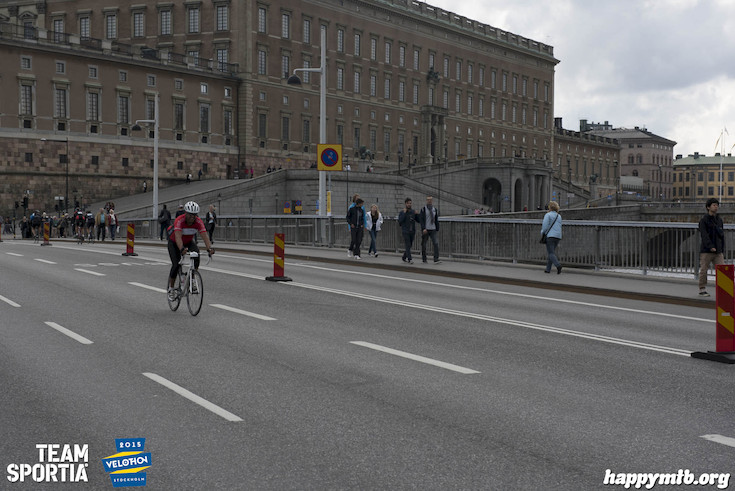 Bild från Velothon Stockholm 2015 - Slottet