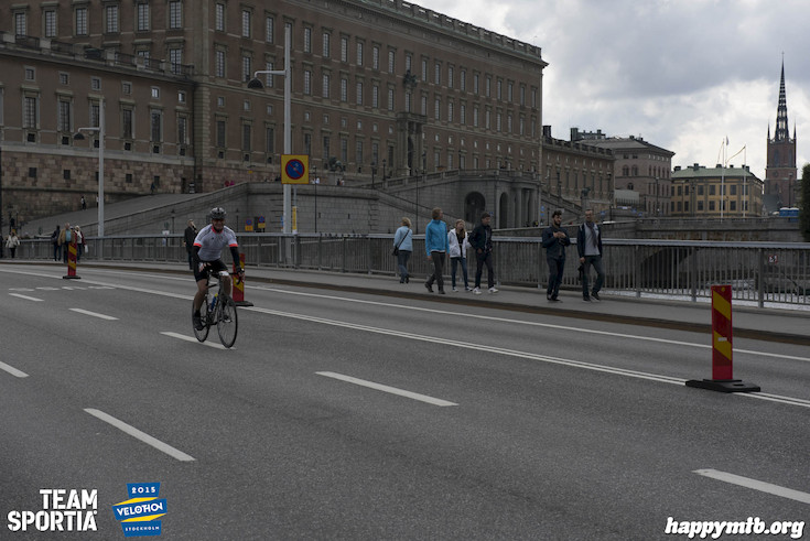 Bild från Velothon Stockholm 2015 - Slottet