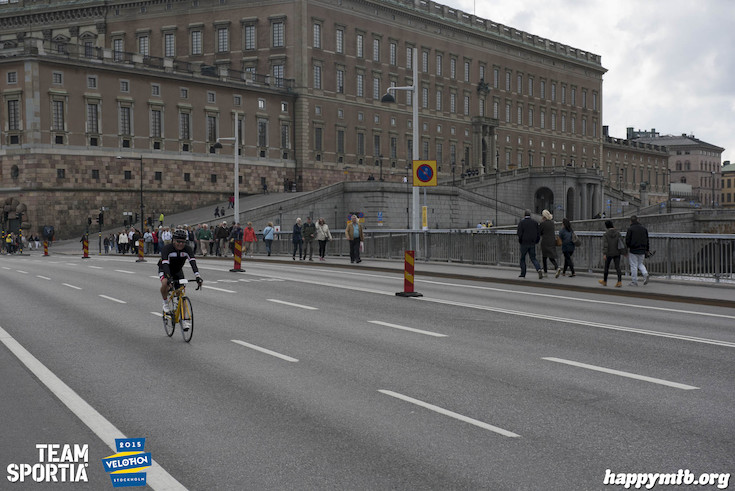 Bild från Velothon Stockholm 2015 - Slottet