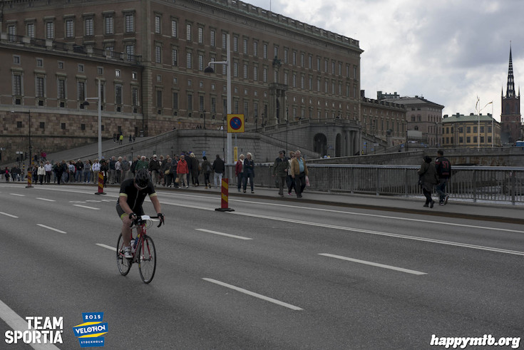 Bild från Velothon Stockholm 2015 - Slottet