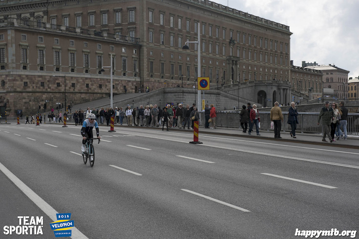 Bild från Velothon Stockholm 2015 - Slottet